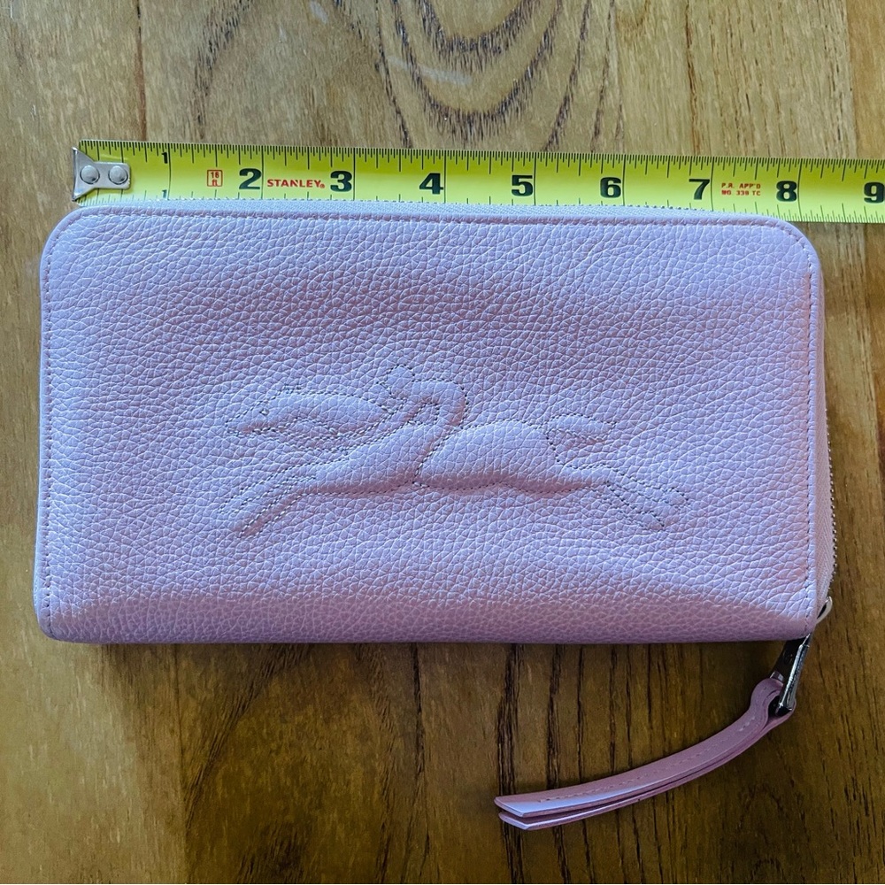 longchamp le foulonne wallet pre owned